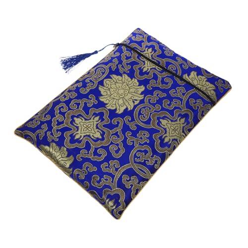 Operitacx Versatile Dokumententasche Mit Reißverschluss Aufbewahrungstasche Für Bücher Notizen Und Schreibwaren Mit Floralem Design Für Büro Und von Operitacx