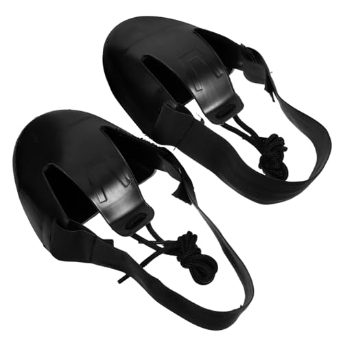 Operitacx Schutz Überschuhe mit Stahlkappe rutschfeste Verschleißfeste Sicherheitsschuhüberzüge für Arbeit Baustelle Werkstatt Herren und Damen Stoßfeste Zehenschutz Überschuhe von Operitacx