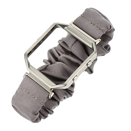 Operitacx Uhrenarmband Mit Metallrahmen Ersatzarmband Für Aus Stoffmaterial Für Angenehmes Tragegefühl von Operitacx