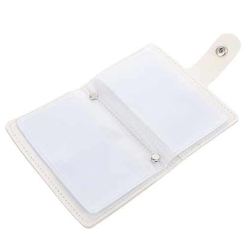 Operitacx Stylischer Kartenhalter aus PU Leder Multifunktionale Geldbörse für Kreditkarten Id Karten Visitenkarten Kompaktes Design Leicht zu Reinigen für Damen Herren von Operitacx