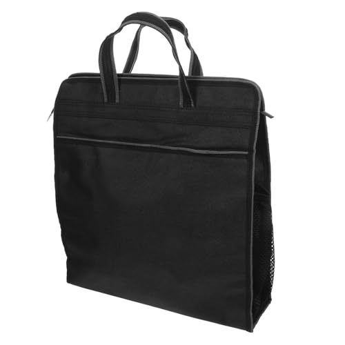 Operitacx Tragbare Oxford Dokumententasche mit Reißverschluss Multifunktionale Aktenmappe mit Handgriff Sicherer Business Aktenkoffer für Reise Notebook und Büroorganisation von Operitacx