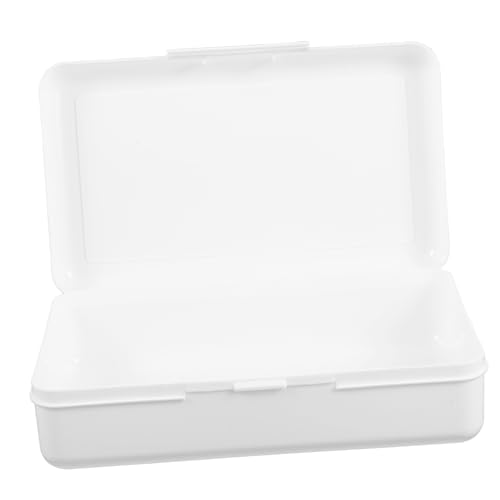 Operitacx Transparente Kunststoff Stiftebox Große Kapazität Schreibwaren Aufbewahrungsbox für Schule Büro Schüler Organizer von Operitacx