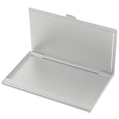 Operitacx Visitenkartenetui aus Aluminium für Sublimation Metallene Kartenbox mit Viel Platz für Visitenkarten für Gravuren und Druck Praktisch für Geschäftsleute von Operitacx