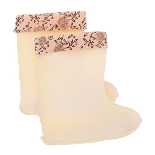 Operitacx Wasserdichte Dicke Warme Regenstiefel Einlegesohlen Damen Abnehmbar Isolierte Boot Liner Atmungsaktiv Komfortabel für Outdoor Winter Aktivitäten Geeignet von Operitacx