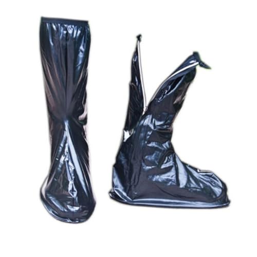 Operitacx wasserdichte rutschfeste Schuhüberzieher aus PVC und Gummi Wiederverwendbar für Herren Schutz vor Regen und Schlamm Geeignet für Outdoor und Alltag Faltbar und Leicht zu Reinigen von Operitacx
