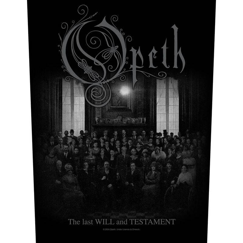 Opeth Backpatch - The Last Will And Testament - multicolor  - Lizenziertes Merchandise! von Opeth