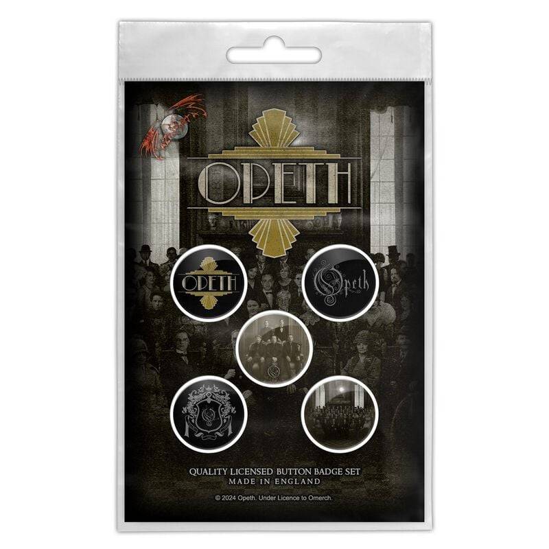Opeth Button - The Last Will And Testament - multicolor  - Lizenziertes Merchandise! von Opeth