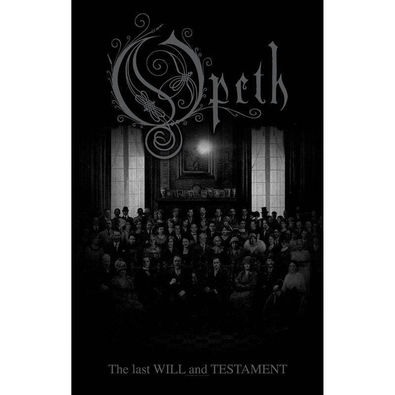 Opeth Flagge - The Last Will And Testament - multicolor  - Lizenziertes Merchandise! von Opeth