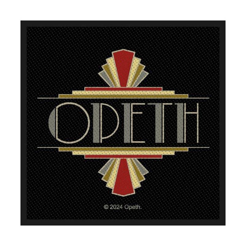 Opeth Patch - Art Deco Logo - multicolor  - Lizenziertes Merchandise! von Opeth