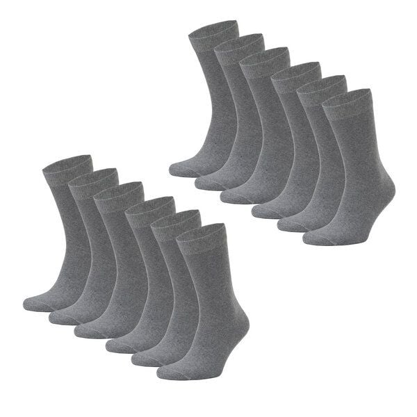 Opi and Max 12 Paar Unisex Socken aus 98% Bio-Baumwolle & 2% Elasthan – Weiche, Atmungsaktive Strümpfe für Damen & Herren – Nachhaltig, Hautfreundlich, GOTS-Zertifiziert – Ideal für Alltag & Freizeit von Opi and Max