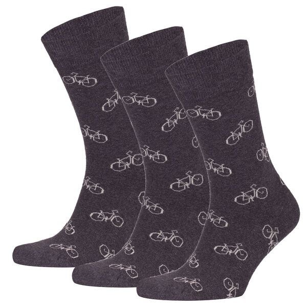 Opi and Max 3 Paar Fahrradmuster Socken aus Bio-Baumwolle (90% GOTS-zertifiziert) Opi & Max von Opi and Max