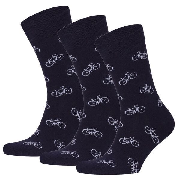 Opi and Max 3 Paar Fahrradmuster Socken aus Bio-Baumwolle (90% GOTS-zertifiziert) Opi & Max von Opi and Max