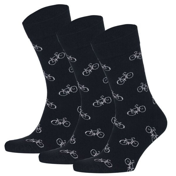 Opi and Max 3 Paar Fahrradmuster Socken aus Bio-Baumwolle (90% GOTS-zertifiziert) Opi & Max von Opi and Max