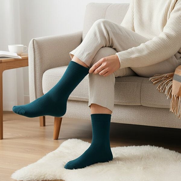 Opi and Max 3 oder 12 Paar Bio-Baumwolle Frottee Socken – GOTS-zertifizierte Baumwollsocken, 90% Bio-Baumwolle, Unisex für Männer & Frauen – Bequeme, Strapazierfähige Alltagssocken von Opi and Max