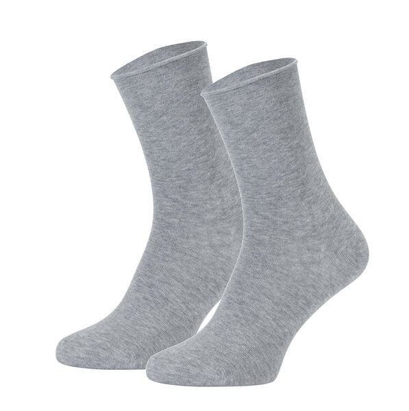 Opi and Max 3 oder 12 Paar Diabetikersocken ohne Gummi – Rollrand Socken aus 98% Bio-Baumwolle, GOTS-zertifiziert – Bequeme, atmungsaktive Baumwollsocken für Damen & Herren von Opi and Max