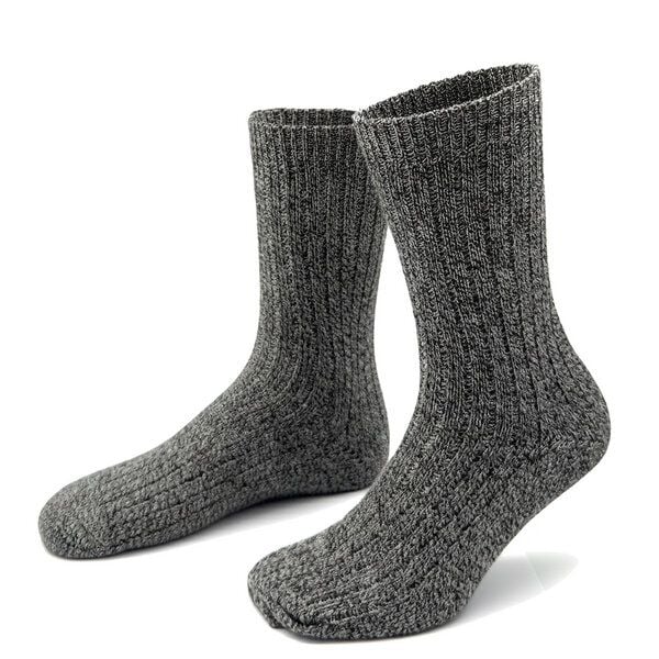 Opi and Max 3 oder 12 Paar Norweger Rillen Socken – GOTS-zertifizierte Baumwollsocken, 90% Bio-Baumwolle, Unisex für Männer & Frauen – Bequeme, Strapazierfähige Alltagssocken von Opi and Max