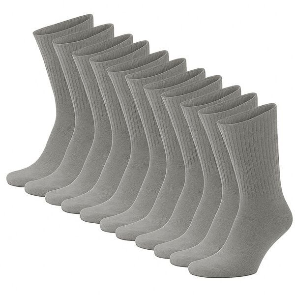 Opi and Max 3 oder 24 Paar Sportsocken mit Streifen aus Bio-Baumwolle 90% Bio-Baumwolle, Unisex für Männer & Frauen – Bequeme, Strapazierfähige Alltagssocken von Opi and Max