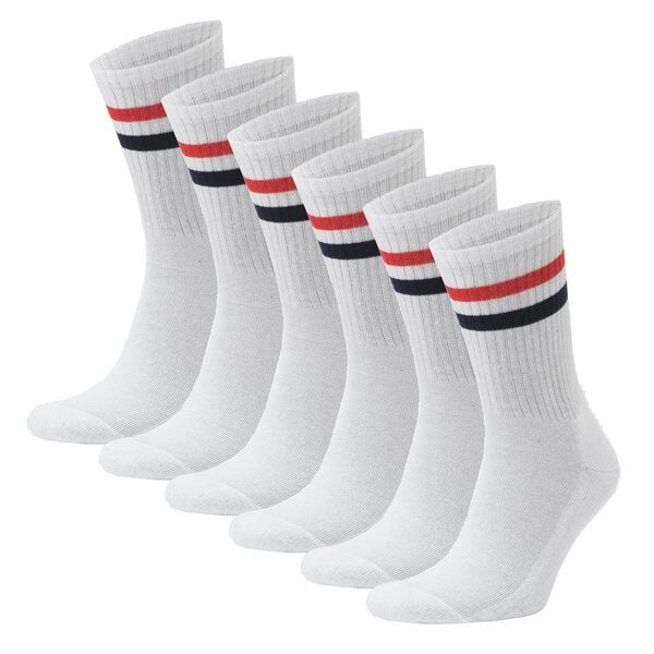 Opi and Max 3 oder 24 Paar Sportsocken mit Streifen aus Bio-Baumwolle 90% Bio-Baumwolle, Unisex für Männer & Frauen – Bequeme, Strapazierfähige Alltagssocken von Opi and Max