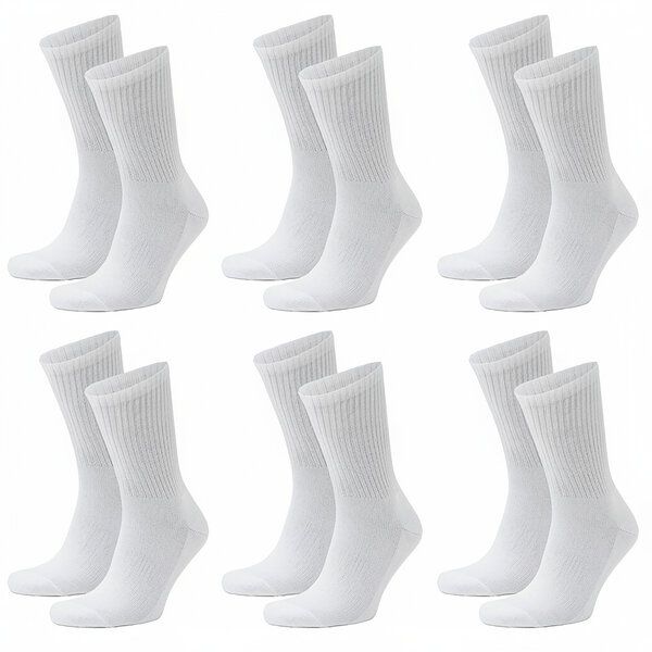 Opi and Max 3 oder 24 Paar Sportsocken mit Streifen aus Bio-Baumwolle 90% Bio-Baumwolle, Unisex für Männer & Frauen – Bequeme, Strapazierfähige Alltagssocken von Opi and Max