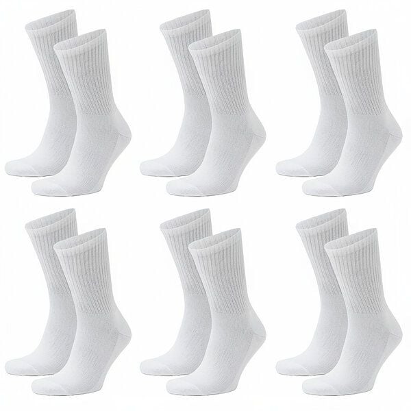 Opi and Max 3 oder 24 Paar Sportsocken mit Streifen aus Bio-Baumwolle 90% Bio-Baumwolle, Unisex für Männer & Frauen – Bequeme, Strapazierfähige Alltagssocken von Opi and Max