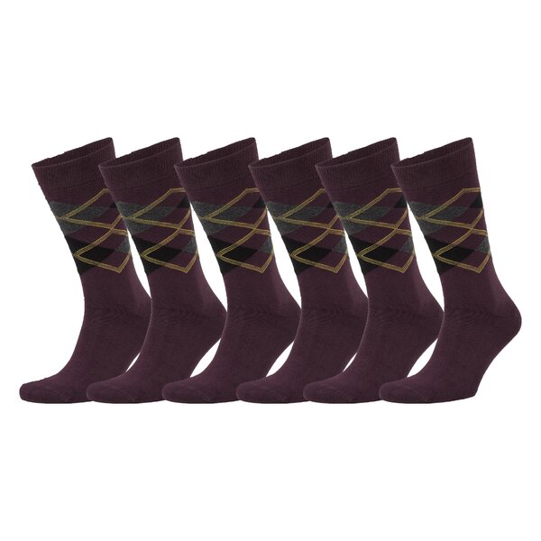 Opi & Max Argyle Pattern Biobaumwolle Socken von Opi & Max