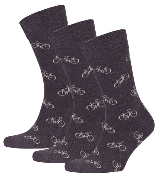 Opi & Max Bicycle Pattern Biobaumwolle Fahrrad Socken von Opi & Max