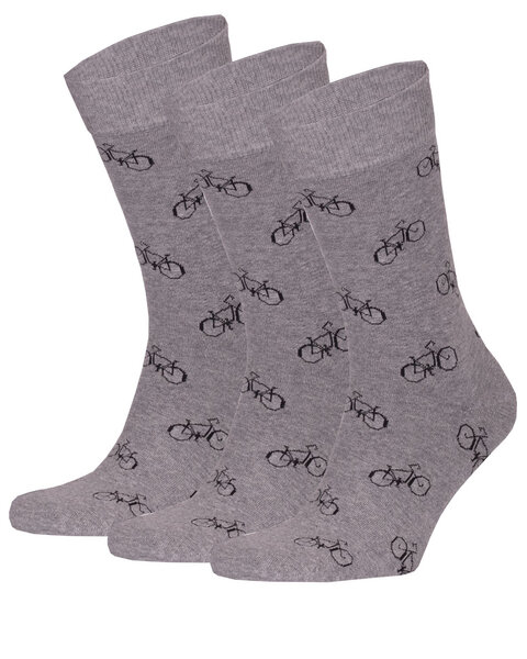 Opi & Max Bicycle Pattern Biobaumwolle Fahrrad Socken von Opi & Max