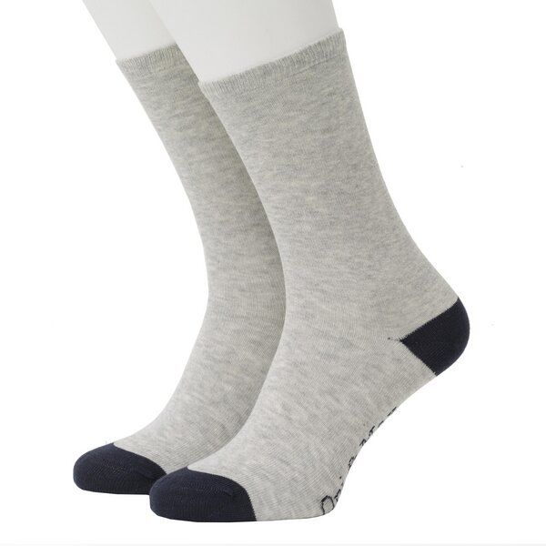 Opi & Max Contrast Heel and Toe Office Sock von Opi & Max