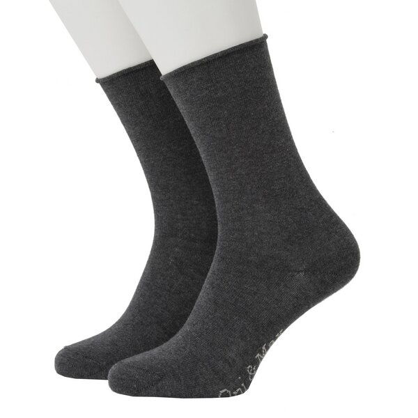 Opi & Max Roll Top Plain Socks von Opi & Max