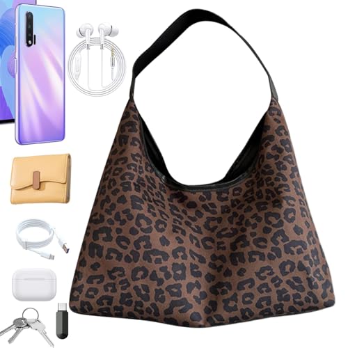 Damen Tote Bag, Arbeitstasche Tote | Arbeitstaschen Damen Umhängetasche | Umhängetasche | Umhängetasche Mode Casual Business Bag mit großer Kapazität für Shopping Reisen s, Dunkler Kaffee, von Opilroyn