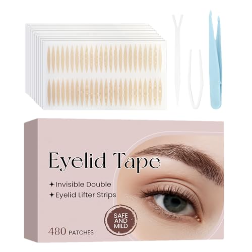 Doppeltes Augenlidband | 480 Sets mit doppeltem Augenlid, Aufkleber zum Lifting der doppelten Augenlider, unsichtbarer doppelter Augenlidaufkleber, doppeltes Augenlid, Instanta von Opilroyn