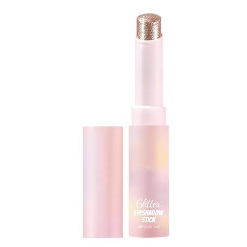 Lidschatten Stick schillernd | Illuminator und Highlighter mit Glitzer-Effekt für die Augen | langanhaltendes Make-up zur Verbesserung des Teints von Opilroyn