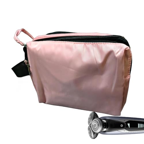 Reise-Kulturbeutel – Flache Kosmetiktasche, Geteilte Make-up-Tasche | Flache Kulturtasche Mit Großem Fassungsvermögen Und Fächern, Reise-Make-up-Tasche Für Damen, Reise-Make-up-Organizer Für Mädchen von Opilroyn