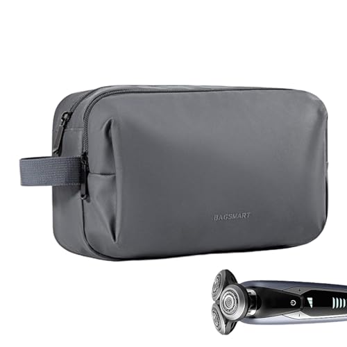 Reise-Kulturbeutel – Flache Kosmetiktasche, geteilte Make-up-Tasche | Flacher Kulturbeutel mit großer Kapazität mit Fächern, Reise-Make-up-Tasche für Damen, Tru Organizer, grau, riferimento alla Reise-Kulturbeutel – Flache Kosmetiktasche, geteilte Make-up-Tasche | Flacher Kulturbeutel mit großer Kapazität mit Fächern, Reise-Make-up-Tasche für Damen, Tru Organizer, grau, riferimento alla von Opilroyn