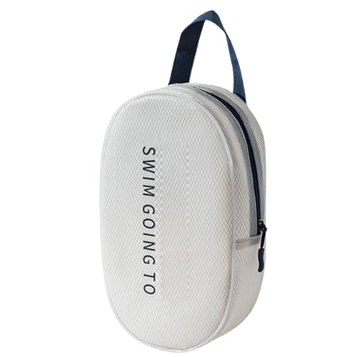 Strandtasche - Kosmetiktasche mit großem Fassungsvermögen, vielseitige Strandtasche, lässige Reisetasche | Wasserfeste Tasche mit problemloser Wartung, Design von Bors, weiß, M, Siehe Beschreibung Strandtasche - Kosmetiktasche mit großem Fassungsvermögen, vielseitige Strandtasche, lässige Reisetasche | Wasserfeste Tasche mit problemloser Wartung, Design von Bors, weiß, M, Siehe Beschreibung von Opilroyn