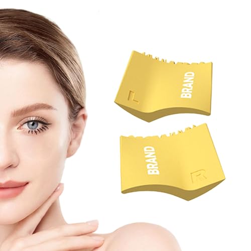 Wimpernstempel-Werkzeug | Silikon-Wimpernwerkzeug für Eyeliner,Mascara Silikon Eyeliner Guard Eyeliner Eyeliner Schablonen für untere Wimpern für Mädchen, Make-up-Anfänger von Opilroyn