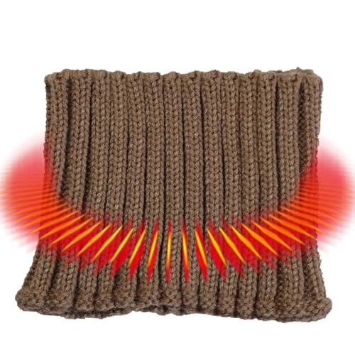 Winter-Stirnband für Damen, Winter-Stirnband für Damen, dickes Strick-Stirnband, warm, atmungsaktiv, für Damen, gestricktes Stirnband, Ohrenwärmer für kaltes Wetter von Opilroyn