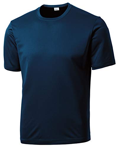 Opna Herren-T-Shirt, kurzärmelig, feuchtigkeitsableitend, normale Größen und XL, navy, XXX-Large Hoch von Opna