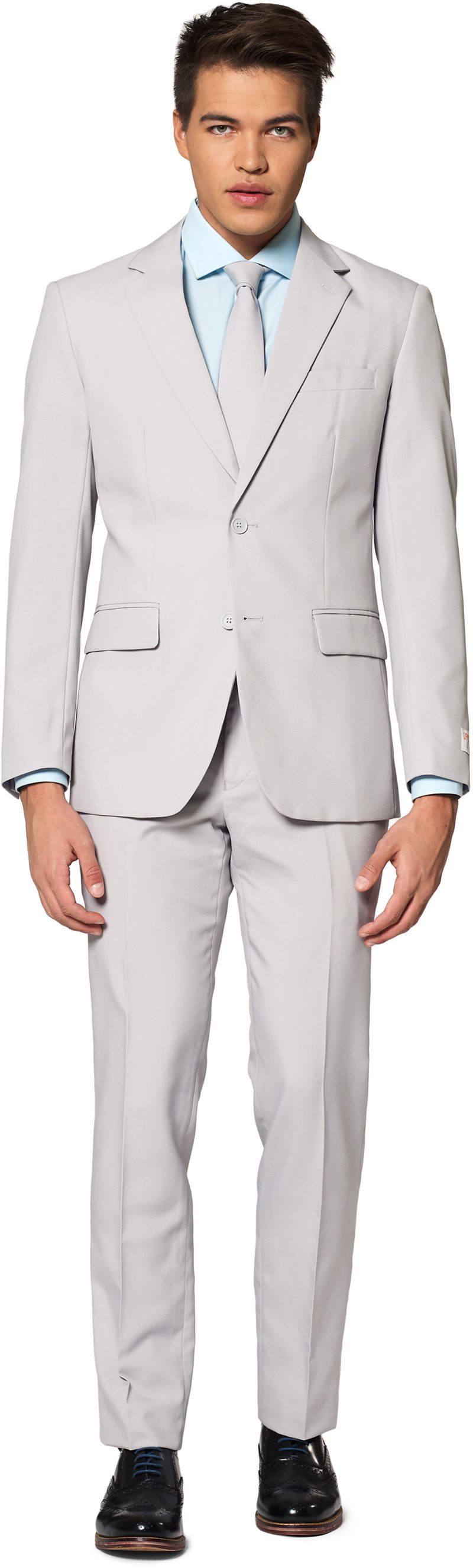 OppoSuits Anzug Groovy Grey - Größe 48 von OppoSuits