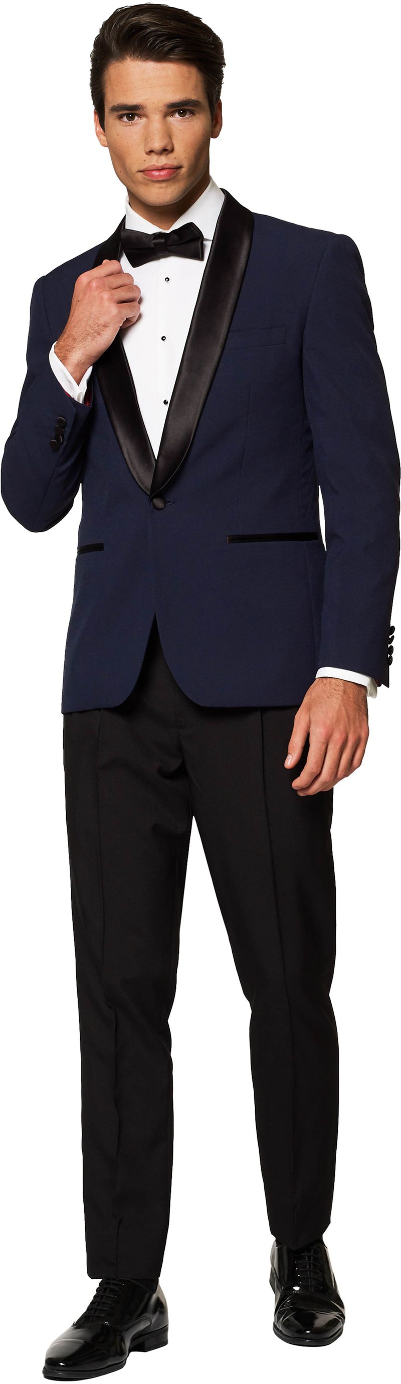 OppoSuits Anzug Midnight Blue - Größe 50 von OppoSuits