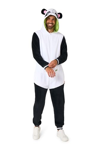 OppoSuits Erwachsene Einteiliger Pyjamas - Tier-Strampler - Panda Onesie - Weiß OppoSuits Erwachsene Einteiliger Pyjamas - Tier-Strampler - Panda Onesie - Weiß von OppoSuits