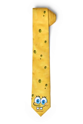 OppoSuits Herren Spongebob Krawatte - Nickelodeon Krawatte - Formell und lässig - Inklusive 1 Krawatte - Gelb OppoSuits Herren Spongebob Krawatte - Nickelodeon Krawatte - Formell und lässig - Inklusive 1 Krawatte - Gelb von OppoSuits