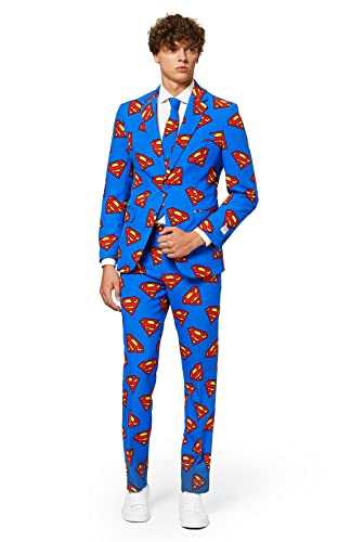 OppoSuits Konzessioniert Superheld Halloween Anzüge für Herren - Komplettes Set: Jackett, Hose und Krawatte von OppoSuits