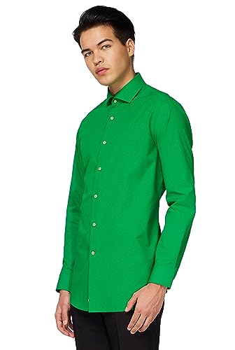 OppoSuits Täglich Tailliertes Hemd mit Knöpfen und langen Ärmeln für Männer von OppoSuits
