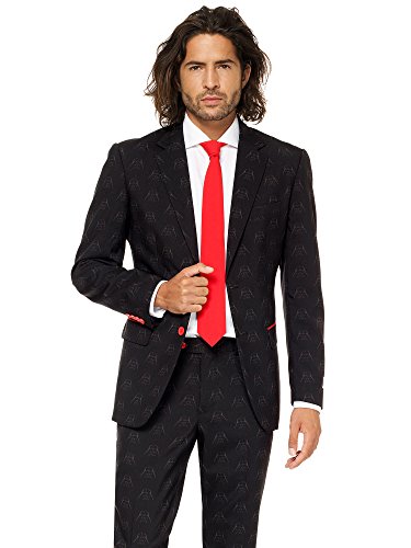 Opposuits STAR WARSTM Suit - Official Darth VaderTM Costume Comes With Pants, Jacket and Tie, Darth VaderTM, 50 von OppoSuits