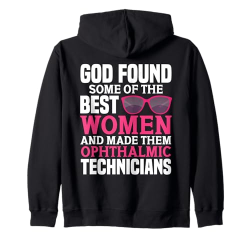 Optometry Optometrist Squad Best Ophthalmic Tech für Frauen Kapuzenjacke Optometry Optometrist Squad Best Ophthalmic Tech für Frauen Kapuzenjacke von Optometry Clothing For Ophthamlic Technician