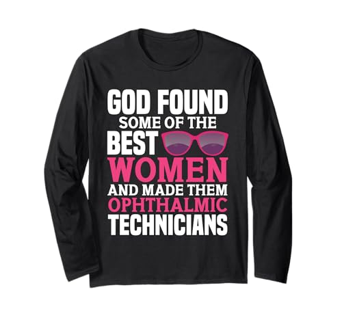 Optometry Optometrist Squad Best Ophthalmic Tech für Frauen Langarmshirt Optometry Optometrist Squad Best Ophthalmic Tech für Frauen Langarmshirt von Optometry Clothing For Ophthamlic Technician