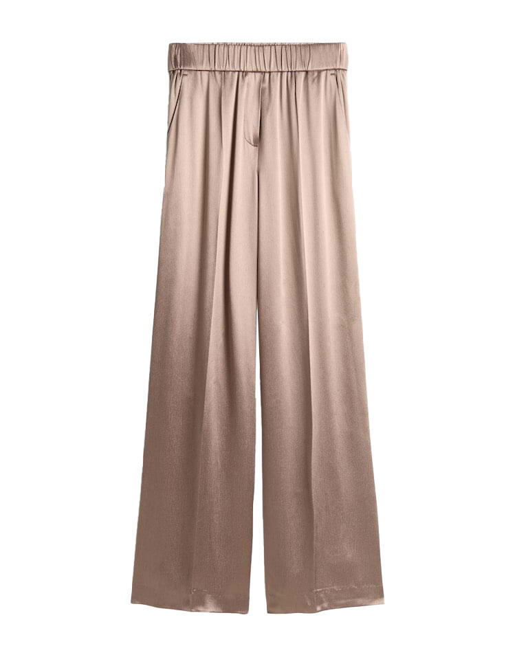 Opus Pants - Palazzohose - Mucia shine braun - Gr. - 36 von Opus Pants