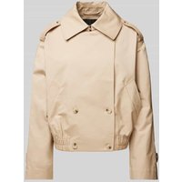 OPUS Trenchcoat mit seitlichen Eingrifftaschen Modell 'Hedie' in Sand, Größe 40 von Opus
