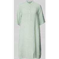 OPUS Knielanges Kleid mit Knopfleiste Modell 'Wokana' in Mint, Größe 42 von Opus